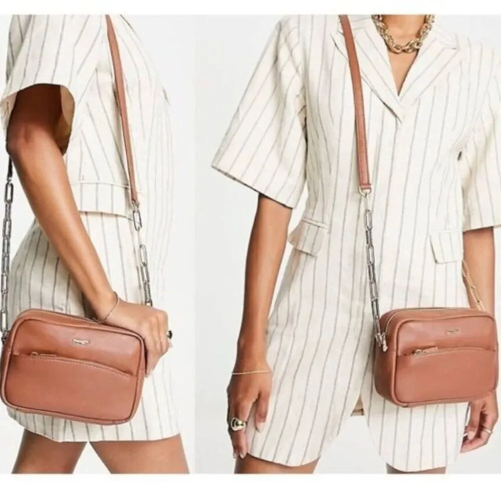 Paul Costelloe Women's Leather‎ Front Pocket Camera Bag Party Evening